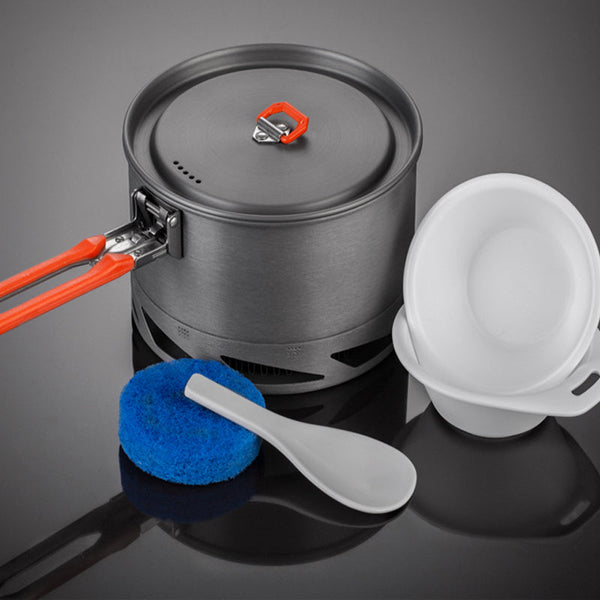 Elevate Your Outdoor Cooking with the Camping Utensils Dishes Cookware Set