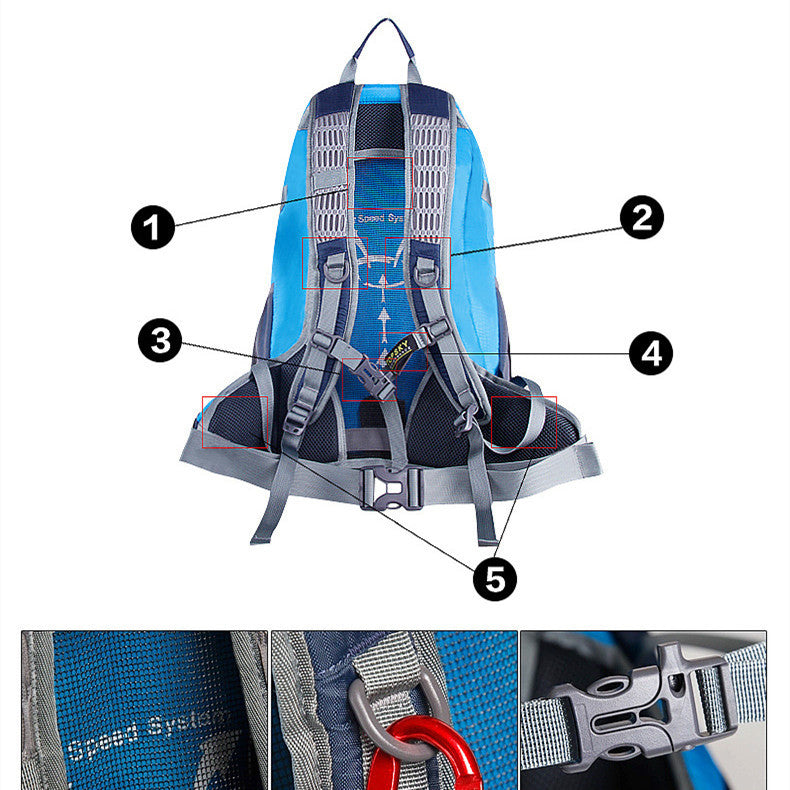 Leisure Backpack For Hiking Camping