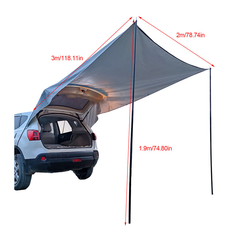 Car Side Trunk Canopy Camping Tent