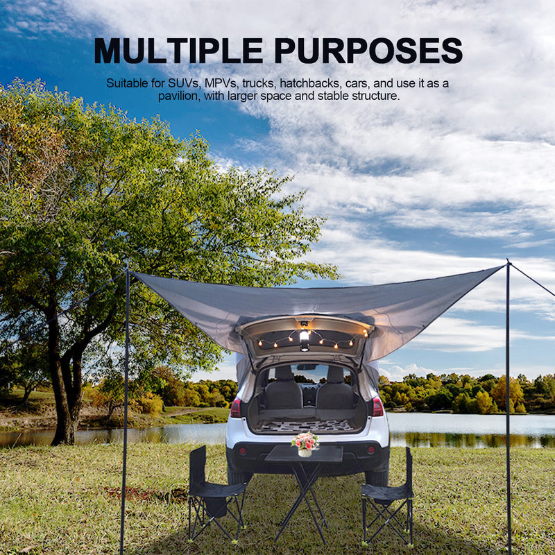 Car Side Trunk Canopy Camping Tent