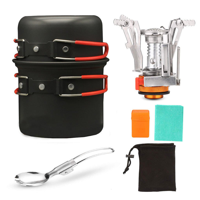 Portable Folding Cookware Set For Outdoor