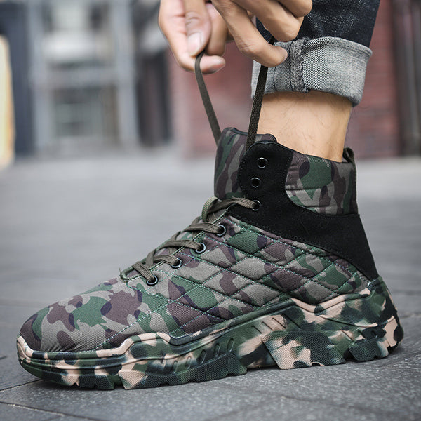 High Top Plus Velvet Shoes