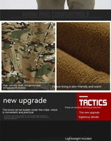 Men's Fleece Jacket Camouflage Jacket