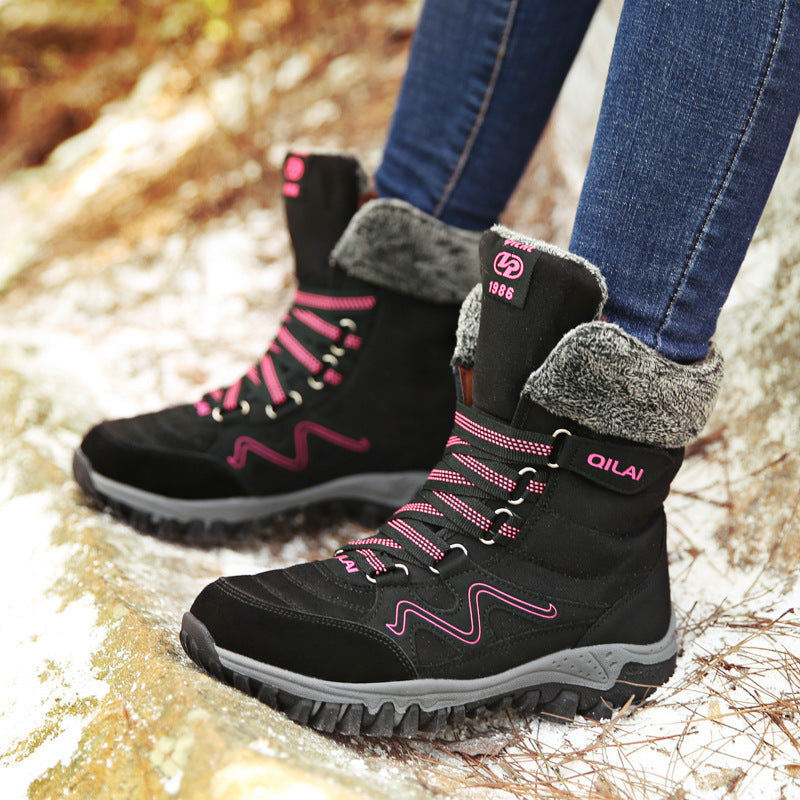 Autumn and winter outdoor snow boots