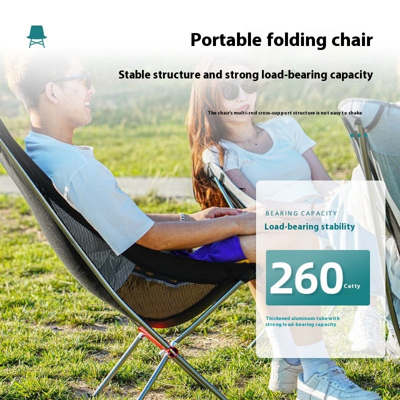 Portable Alloy Outdoor Camping Chair