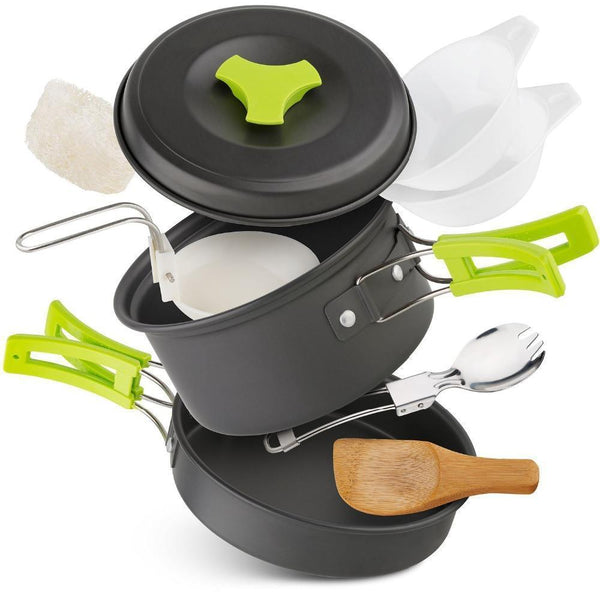 Outdoor cookware camping cookware set