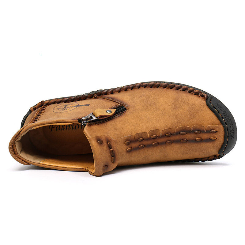 Zipper Outdoor Hiking Shoes