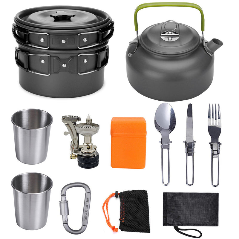 Camping Cookware Kit Outdoor Cooking Set