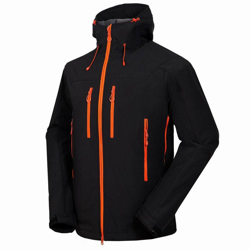 Sports complex soft shell jacket
