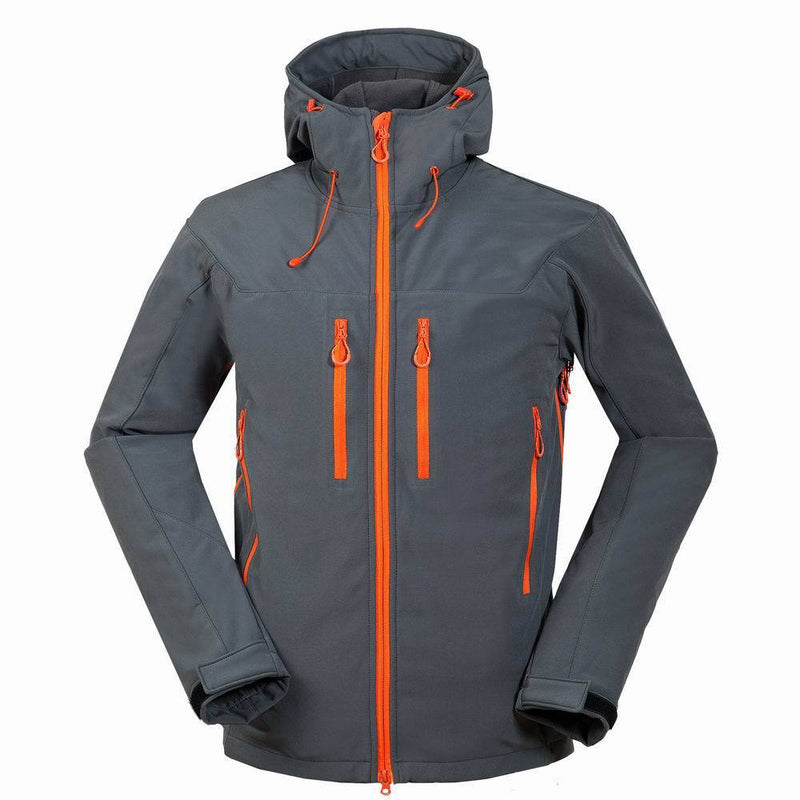 Sports complex soft shell jacket
