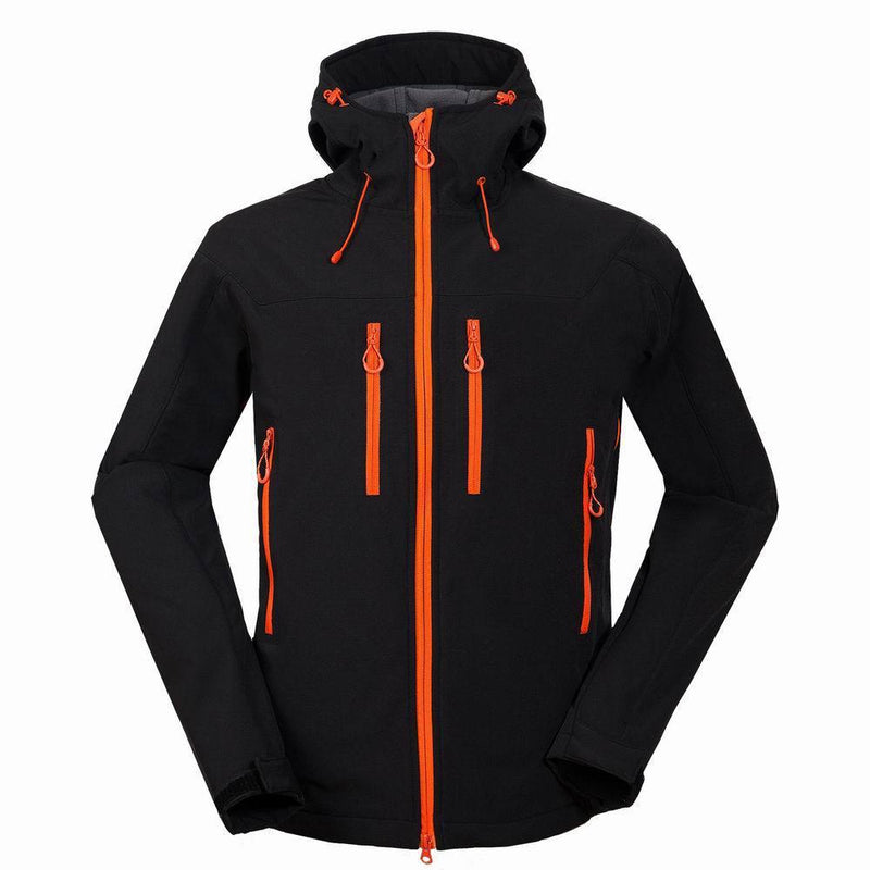 Sports complex soft shell jacket