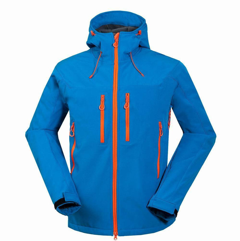 Sports complex soft shell jacket