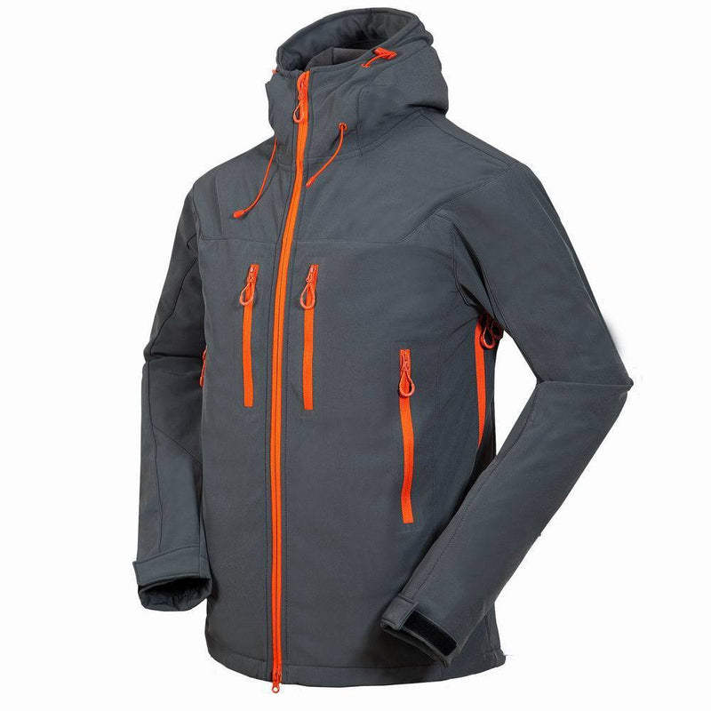 Sports complex soft shell jacket