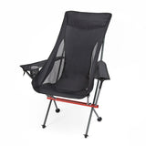 Outdoor Camping High Strap Folding Chair
