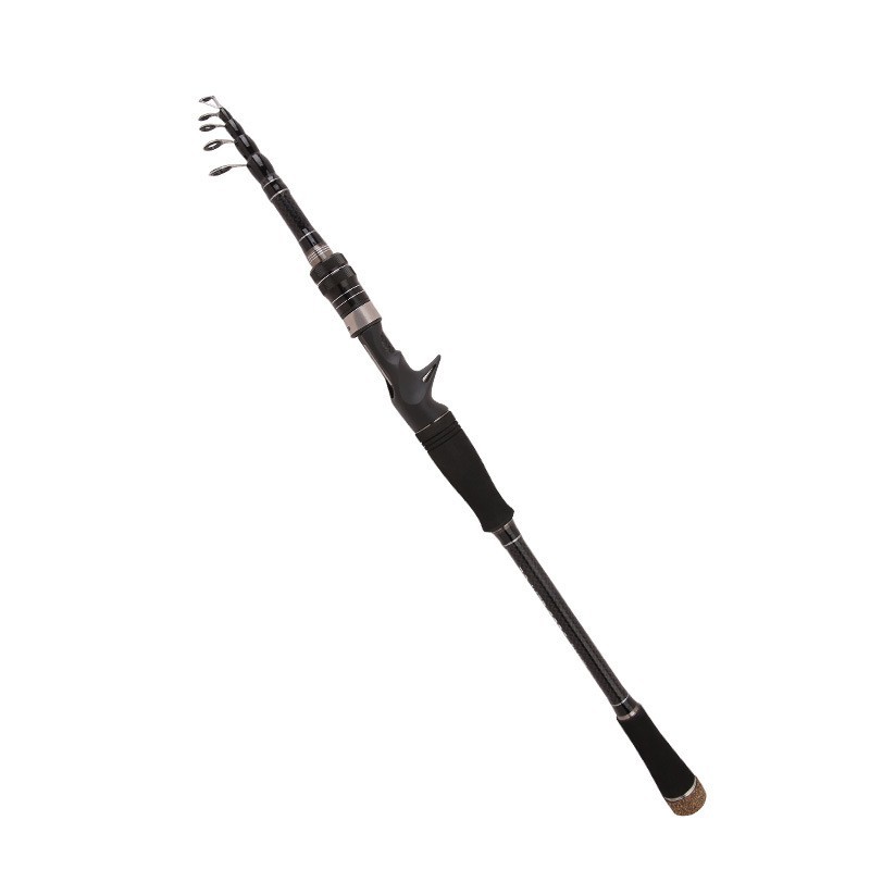 Section Portable Straight Shank Fishing Rod