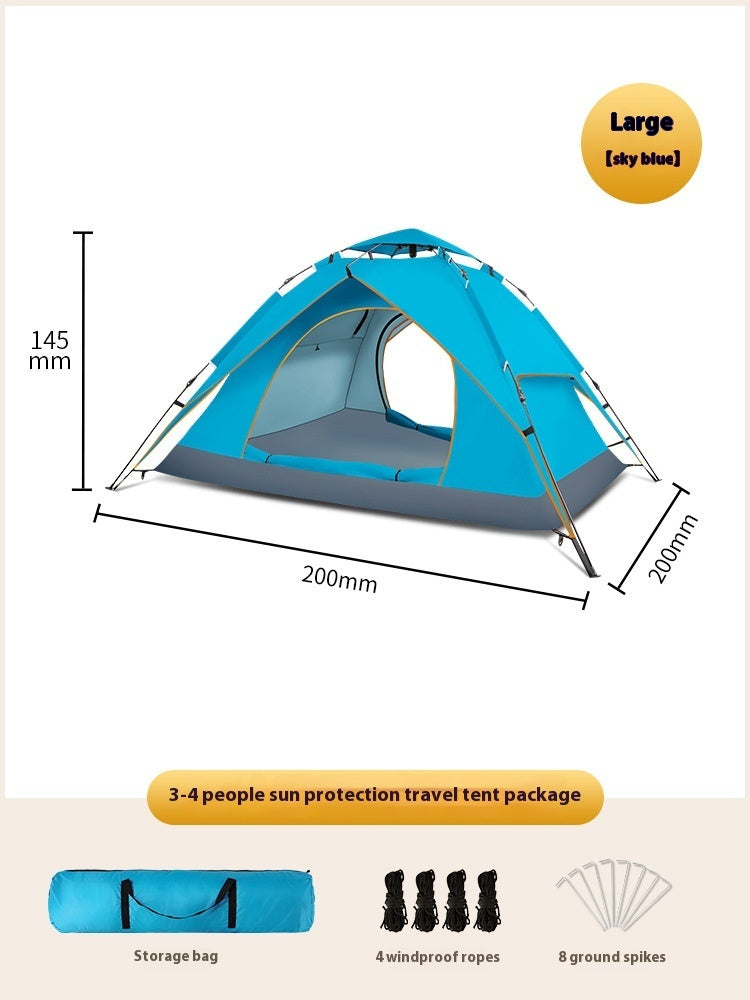 Double-layer Oxford Cloth Camping Tent