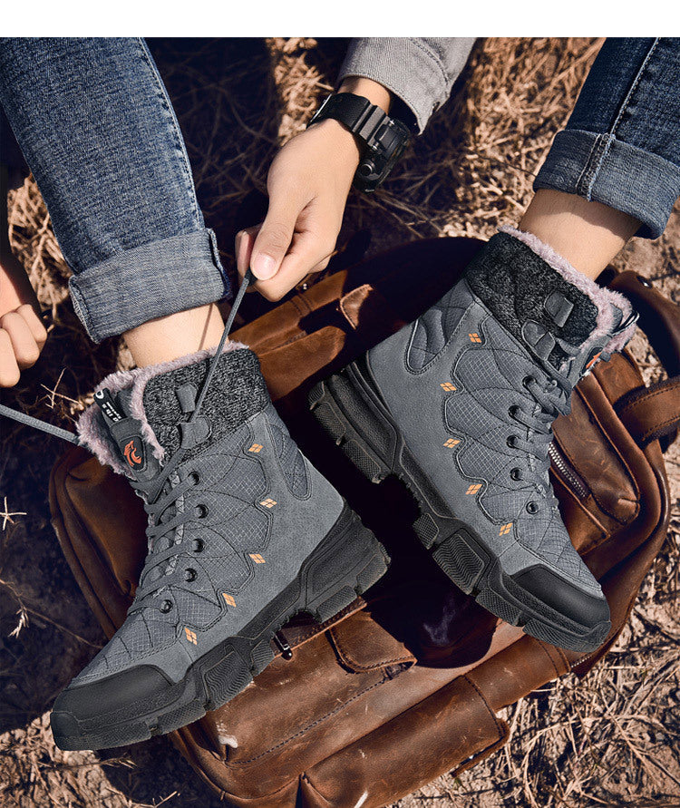 Thick-Soled Hiking Shoes