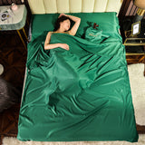 Solid Color Double Travel Sleeping Bag