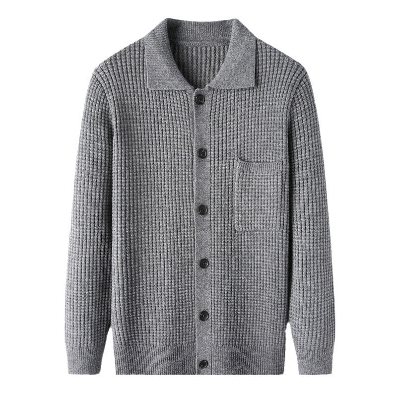 Men's Knitted Cardigan Jacket