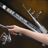 Stainless Steel Retractable Fishing Rod