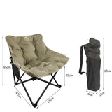 Outdoor Moon Chair Dual-use Folding