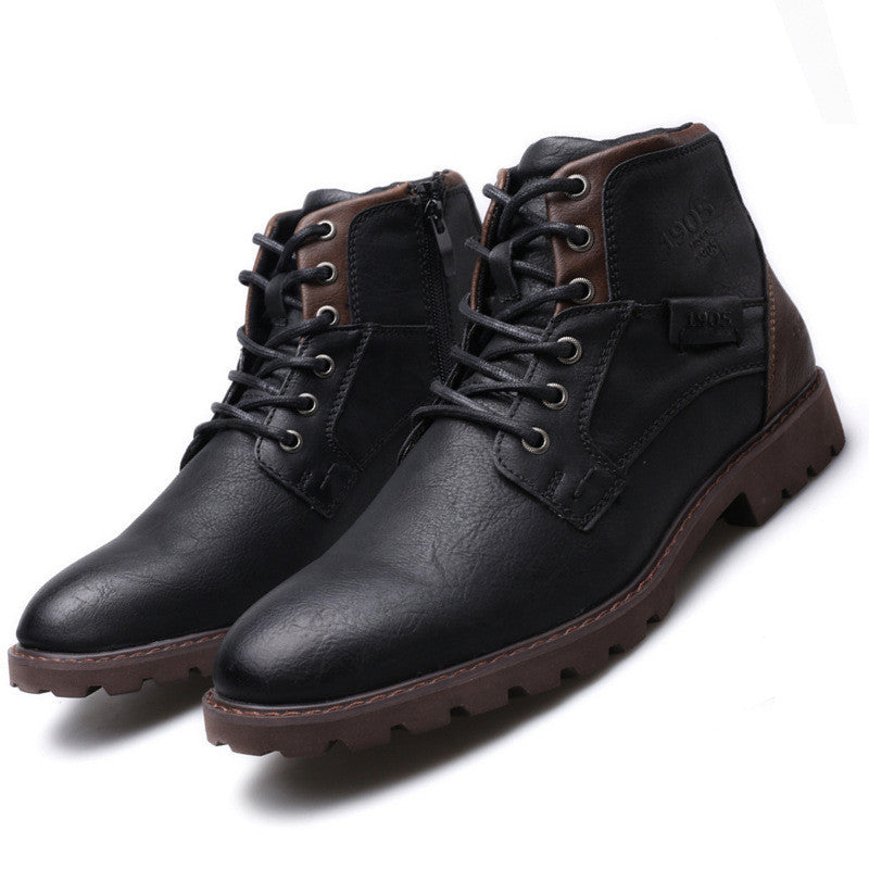 Lace Up Footwear Leather Shoes