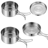 Outdoor Camping Portable Cookware Pot Set
