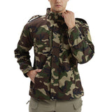Men's Fleece Jacket Camouflage Jacket