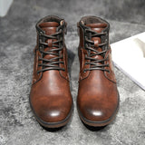 Lace Up Footwear Leather Shoes