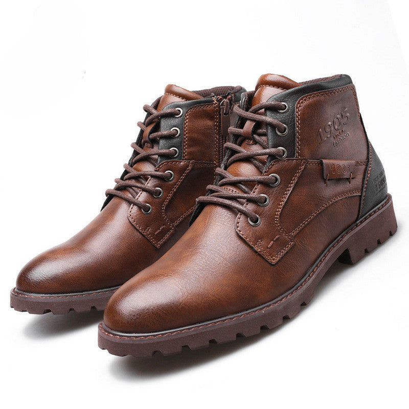 Lace Up Footwear Leather Shoes