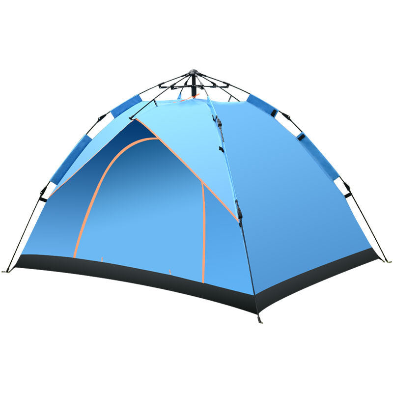 Outdoor Travel Double-decker Automatic Tent