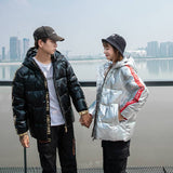 New Hooded Thick Loose Down Jacket