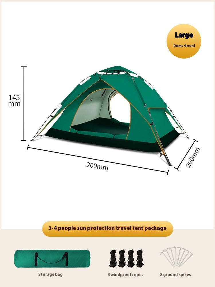 Double-layer Oxford Cloth Camping Tent