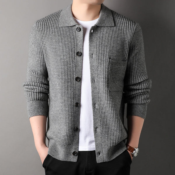 Men's Knitted Cardigan Jacket