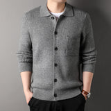 Men's Knitted Cardigan Jacket