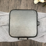 Cast Iron Steak Skillet Folding Pan