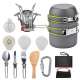 Camping Cookware Kit Outdoor Cooking Set