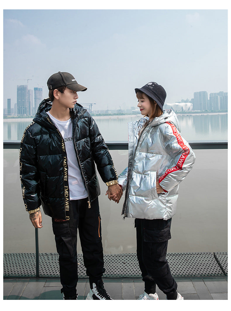 New Hooded Thick Loose Down Jacket