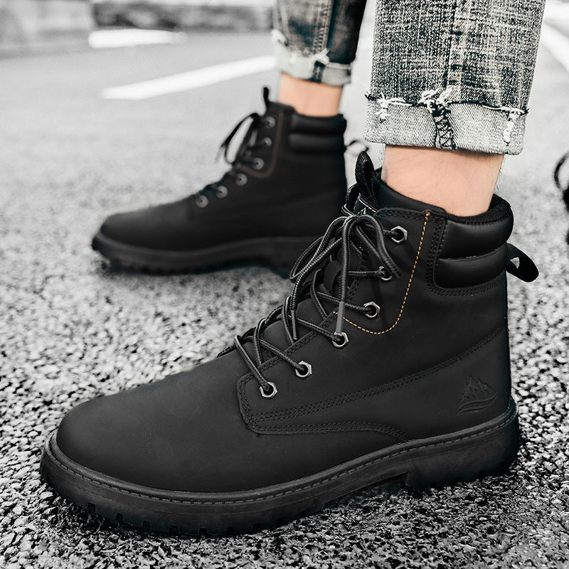 British Fashion High-top Boots