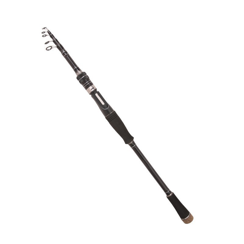 Section Portable Straight Shank Fishing Rod