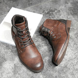 Lace Up Footwear Leather Shoes